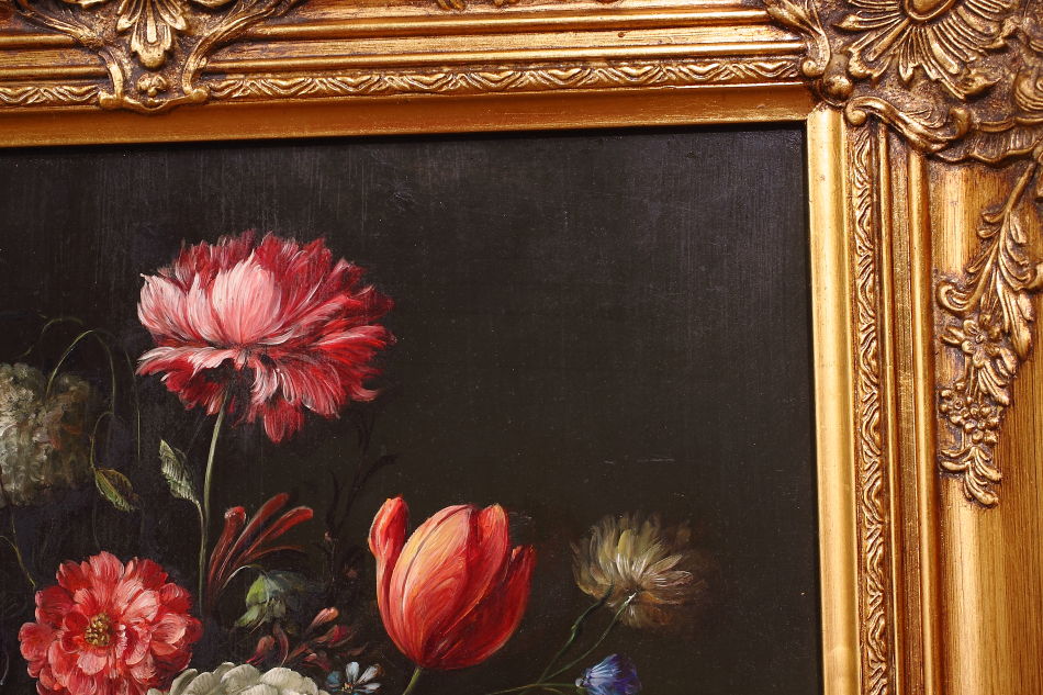 Still Life of Flowers / Oil Pinting