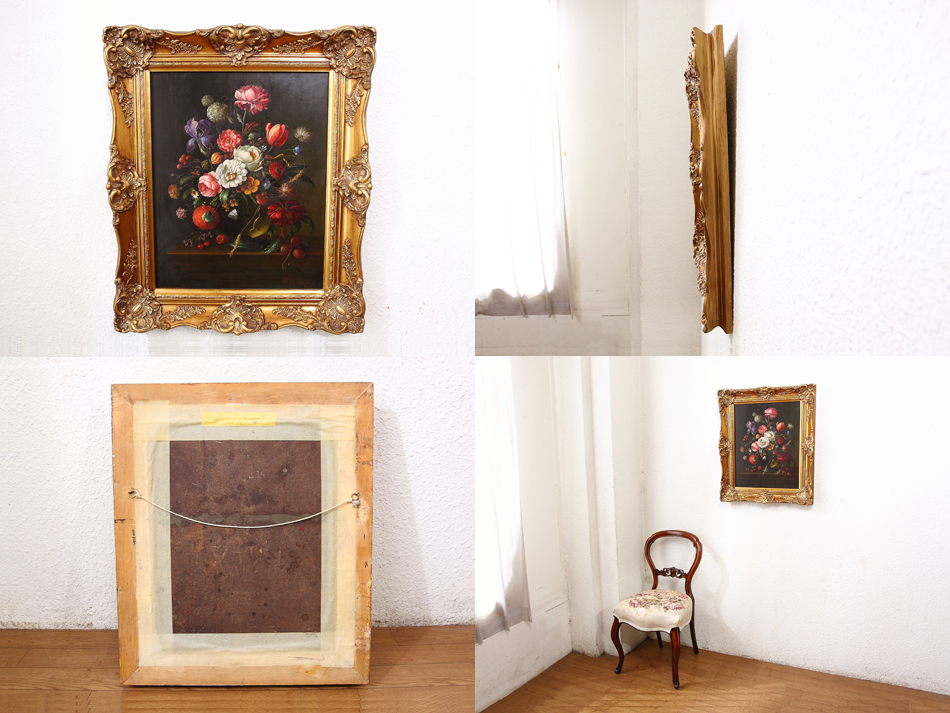 Still Life of Flowers / Oil Pinting