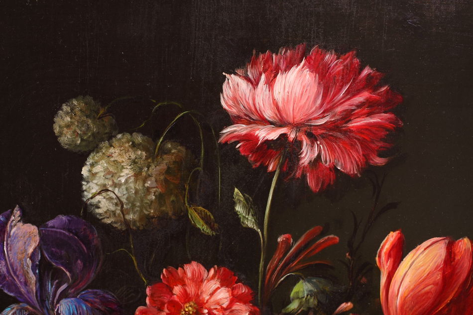 Still Life of Flowers / Oil Pinting