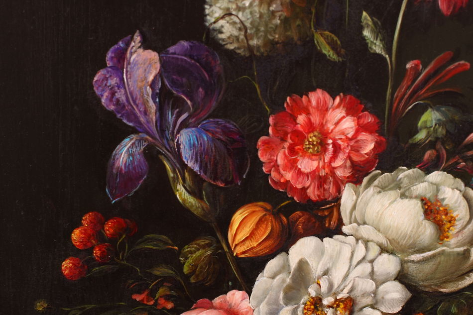 Still Life of Flowers / Oil Pinting