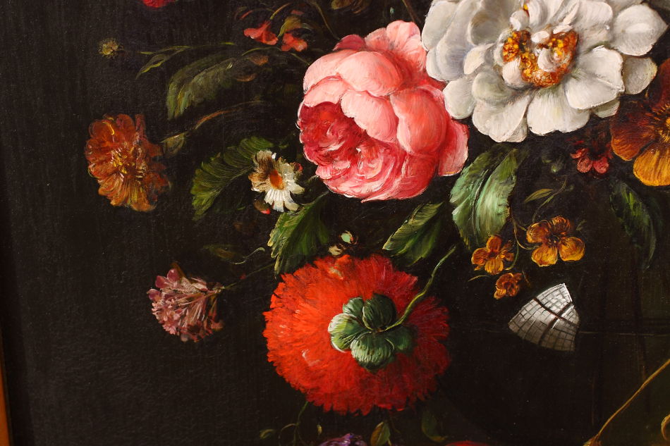 Still Life of Flowers / Oil Pinting