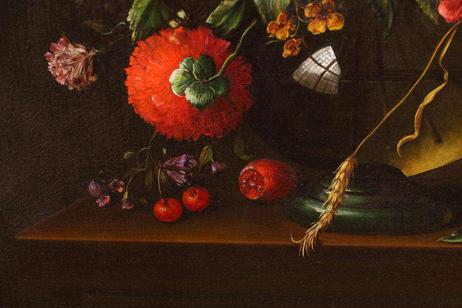 Still Life of Flowers / Oil Pinting