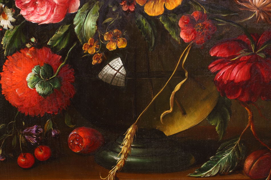 Still Life of Flowers / Oil Pinting