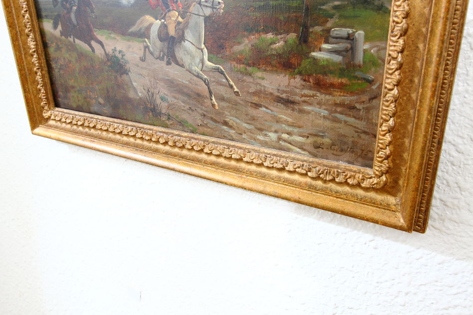 The Highwayman / Oil Painting