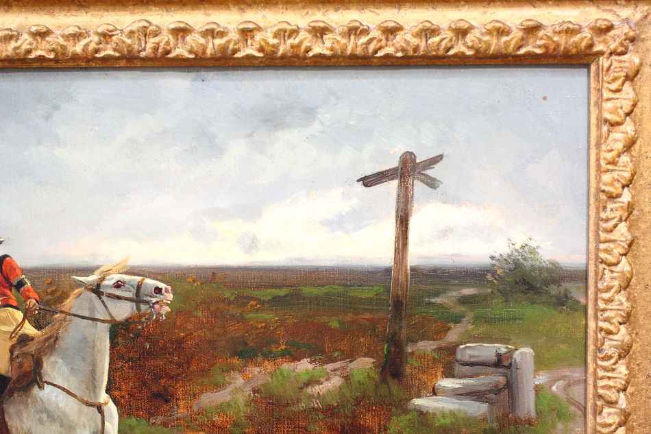 The Highwayman / Oil Painting