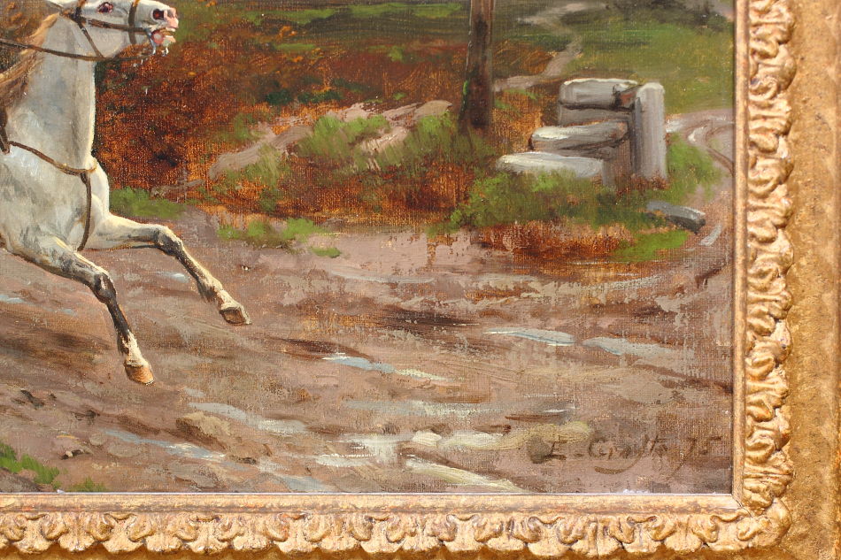 The Highwayman / Oil Painting