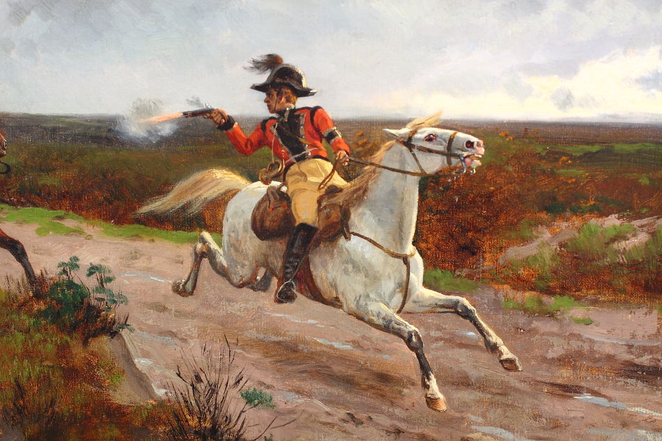 The Highwayman / Oil Painting