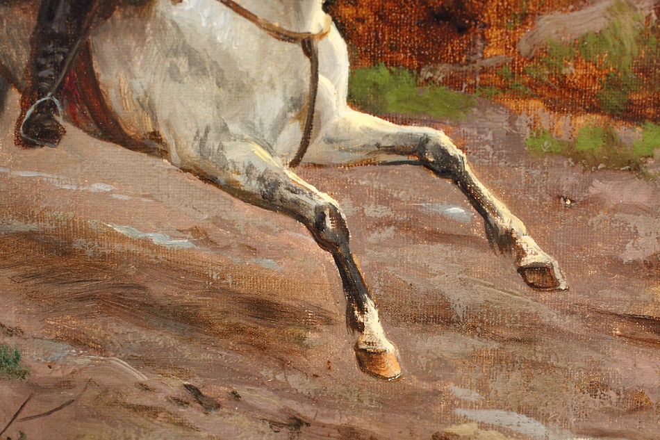 The Highwayman / Oil Painting