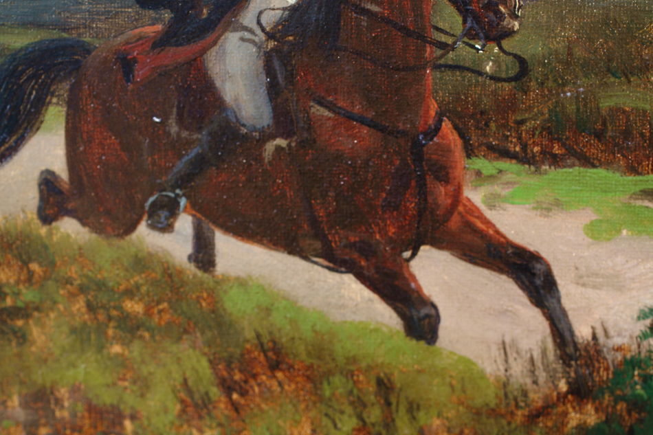The Highwayman / Oil Painting