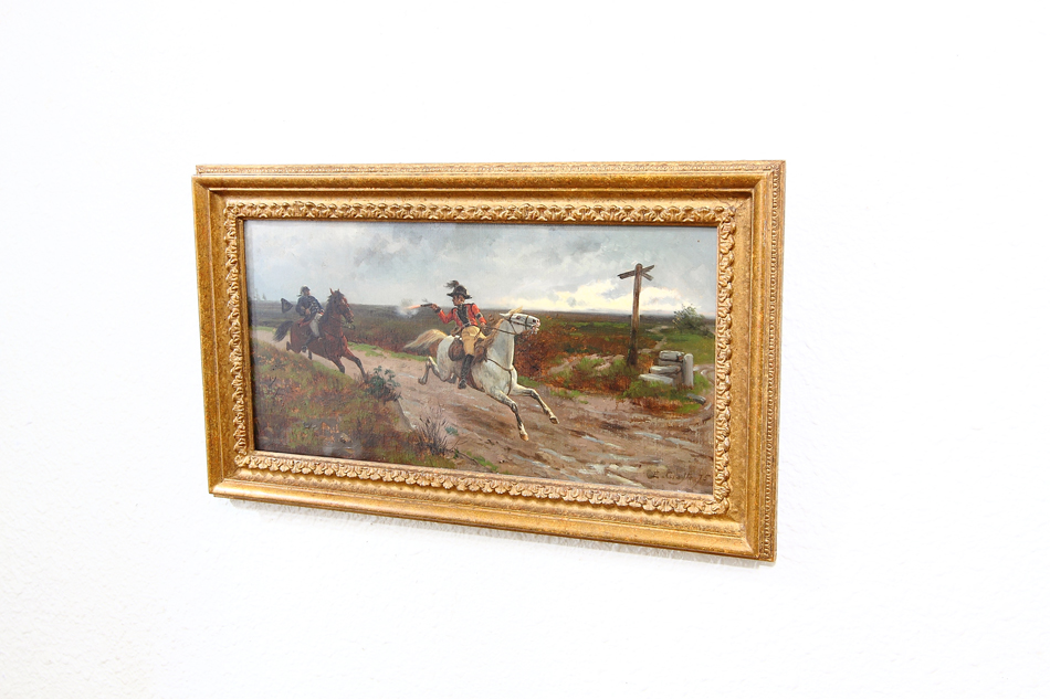 The Highwayman / Oil Painting