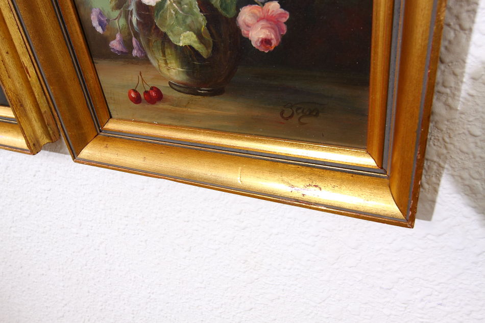 Still Life of Flowers / Oil Painting