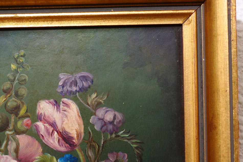 Still Life of Flowers / Oil Painting