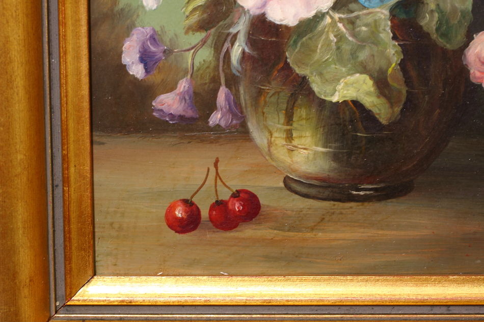Still Life of Flowers / Oil Painting