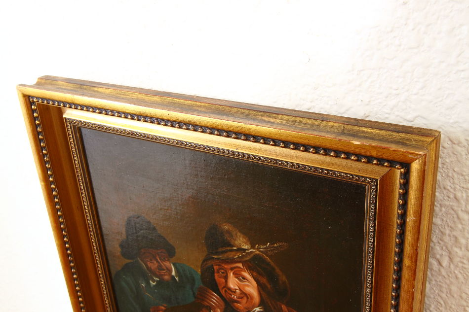 Two Drunkards / Oil Painting