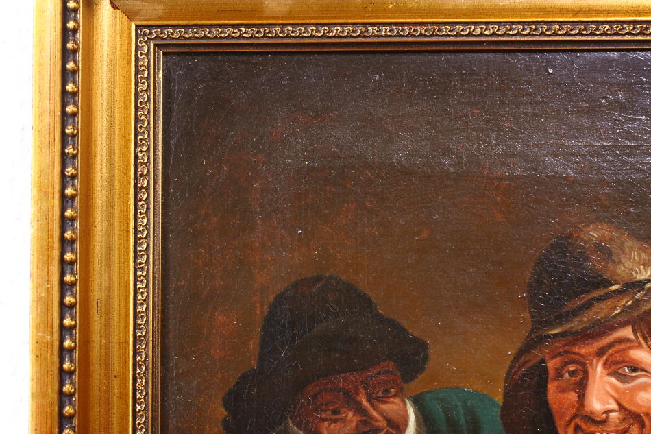 Two Drunkards / Oil Painting