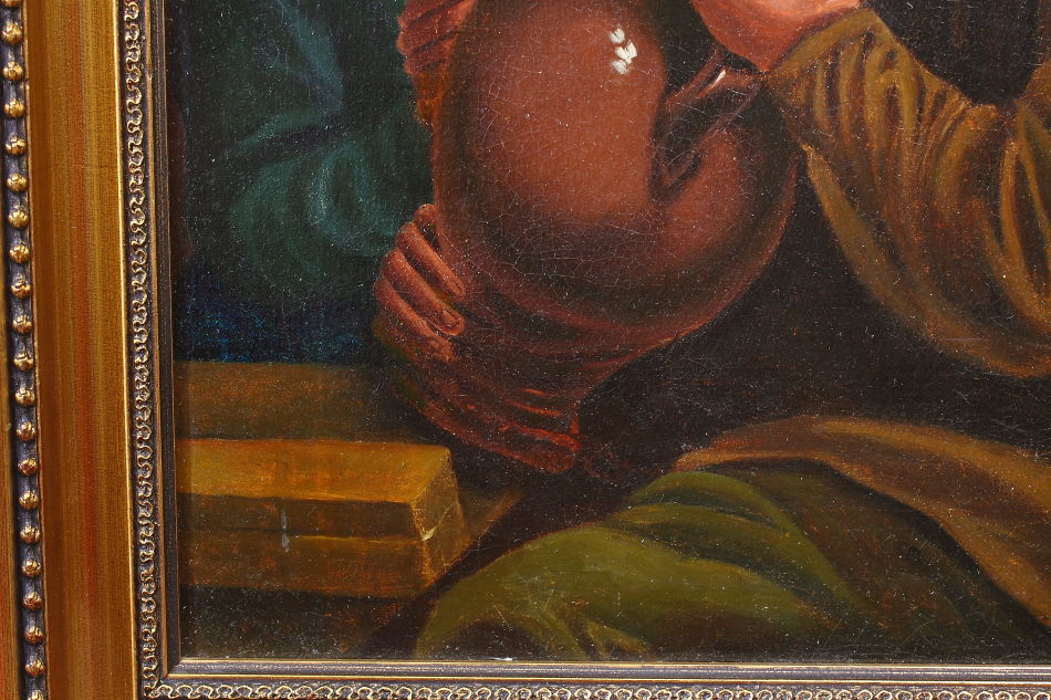 Two Drunkards / Oil Painting