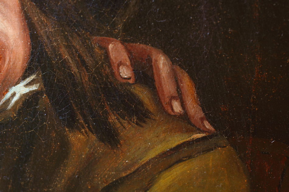 Two Drunkards / Oil Painting