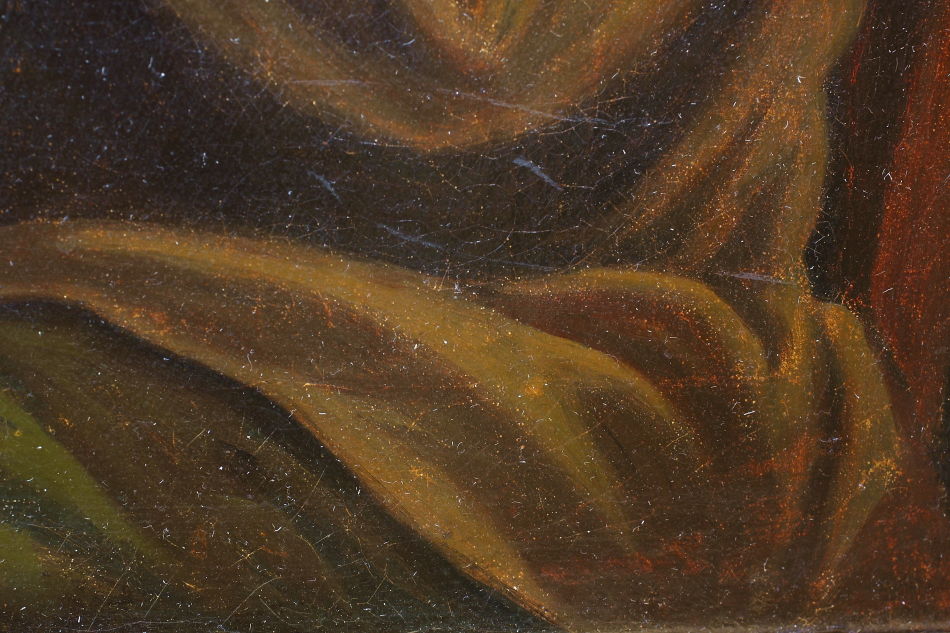 Two Drunkards / Oil Painting
