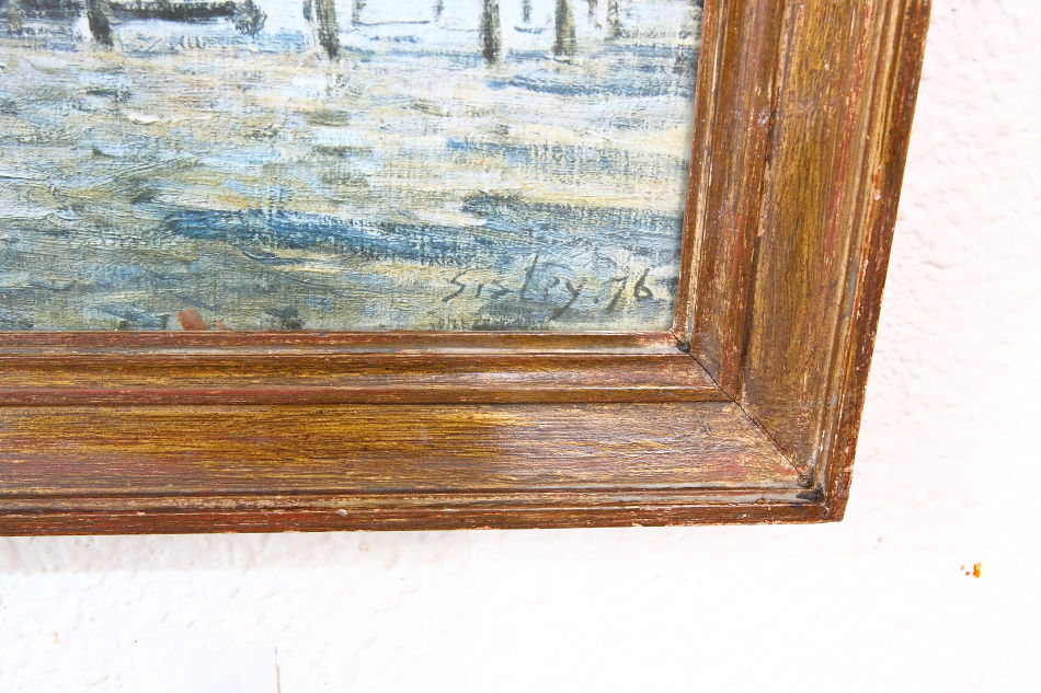 The Boat in the Flood, Port-Marly / Art Print