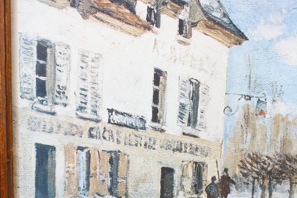 The Boat in the Flood, Port-Marly / Art Print