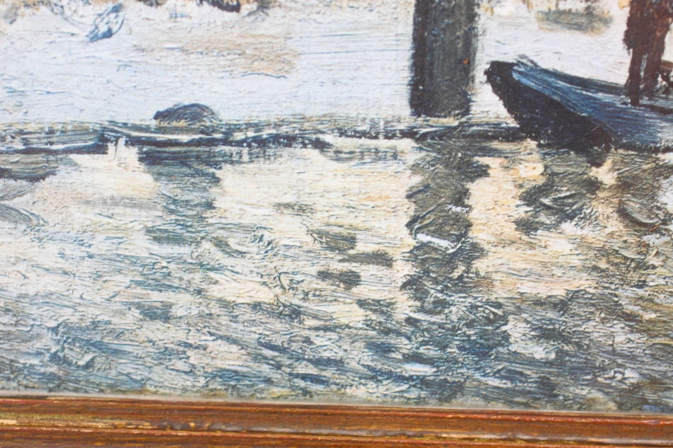 The Boat in the Flood, Port-Marly / Art Print