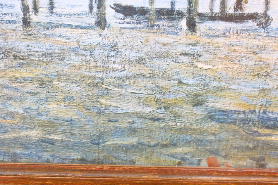 The Boat in the Flood, Port-Marly / Art Print