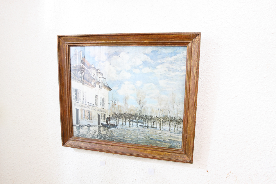 The Boat in the Flood, Port-Marly / Art Print