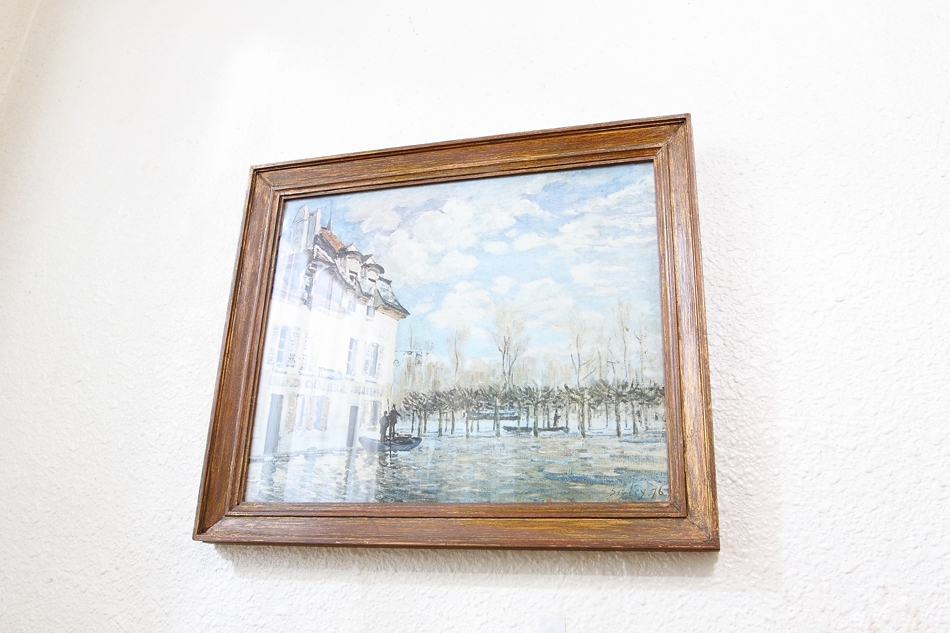 The Boat in the Flood, Port-Marly / Art Print
