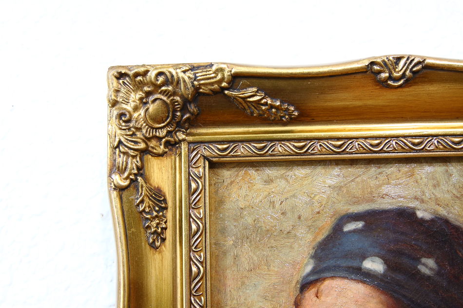 Portrait of a young girl / Oil Painting