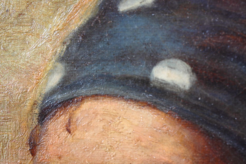 Portrait of a young girl / Oil Painting