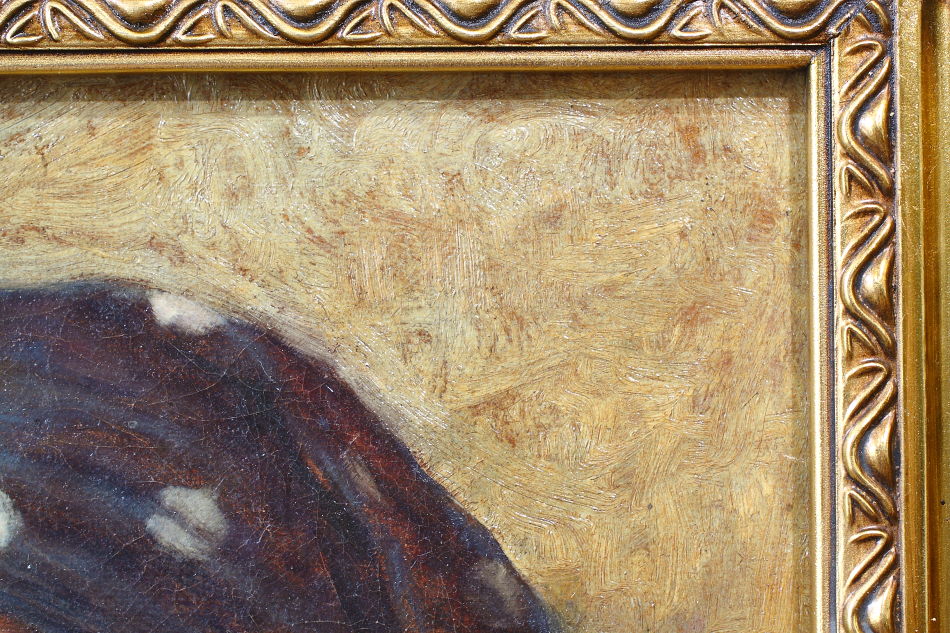 Portrait of a young girl / Oil Painting
