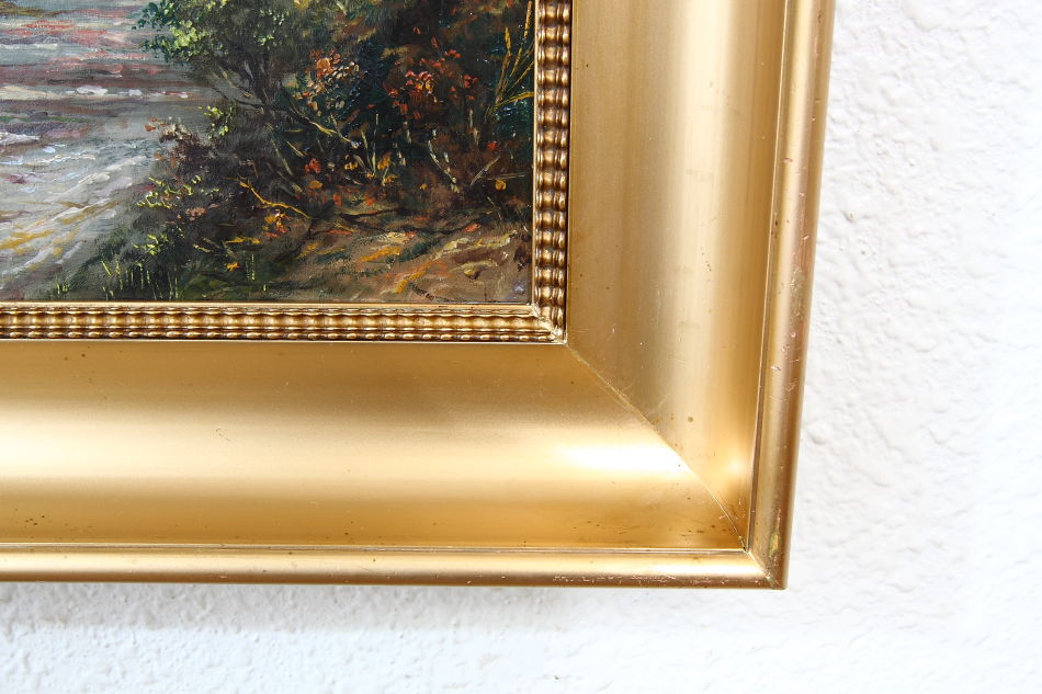 A small country cottage / Oil Painting