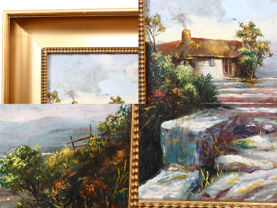 A small country cottage / Oil Painting