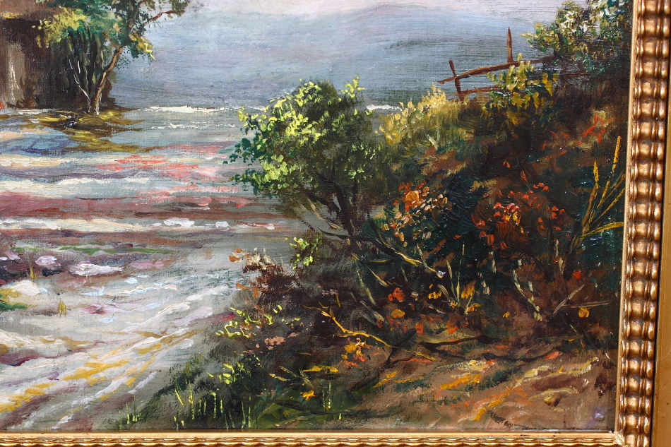 A small country cottage / Oil Painting