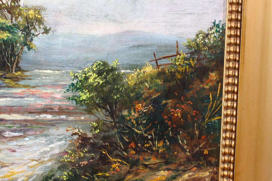 A small country cottage / Oil Painting