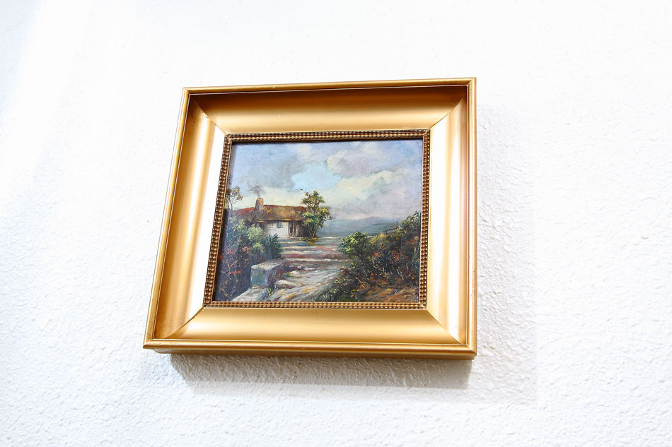 A small country cottage / Oil Painting