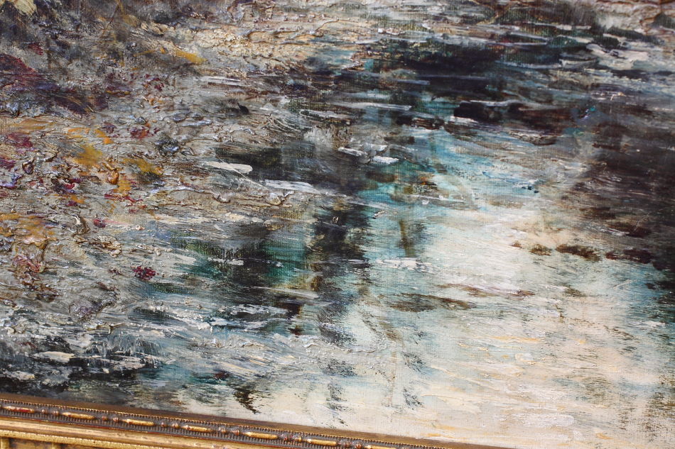 Evening in the Woodland /Oil Painting