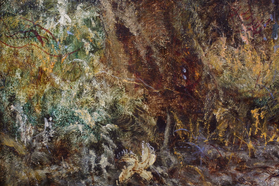 Evening in the Woodland /Oil Painting