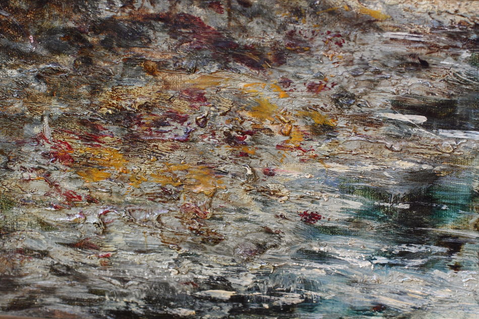 Evening in the Woodland /Oil Painting