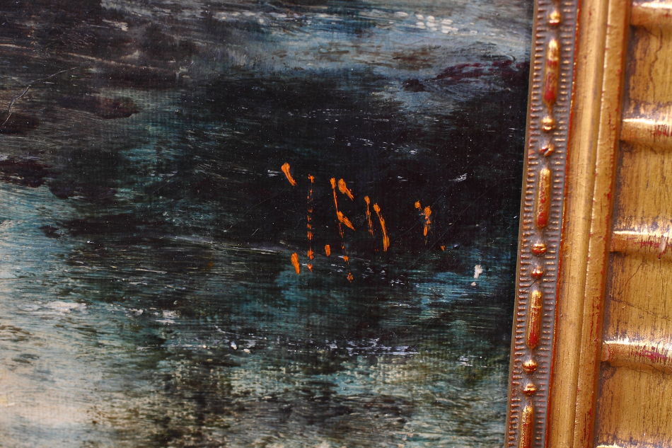 Evening in the Woodland /Oil Painting