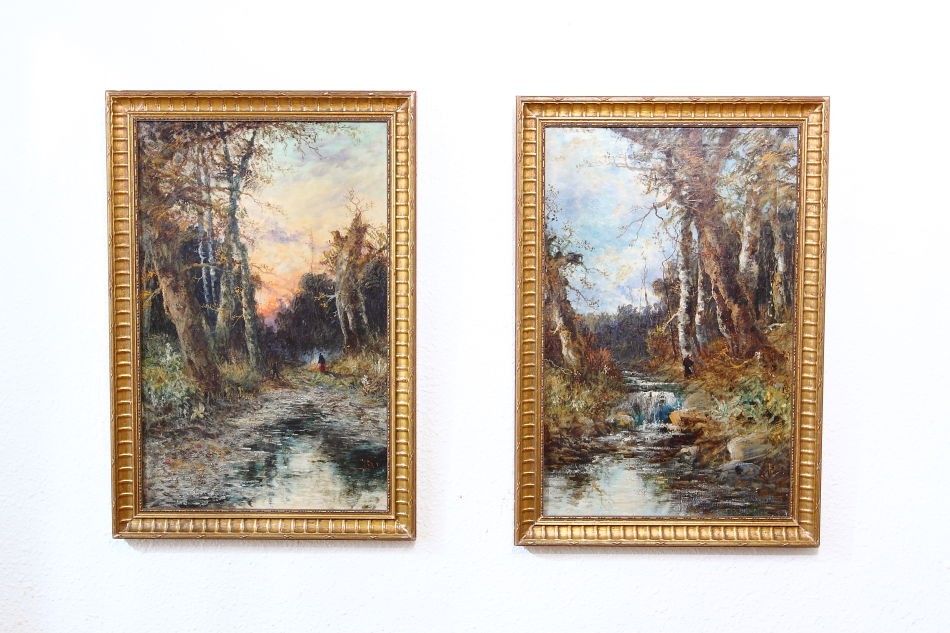 Evening in the Woodland /Oil Painting
