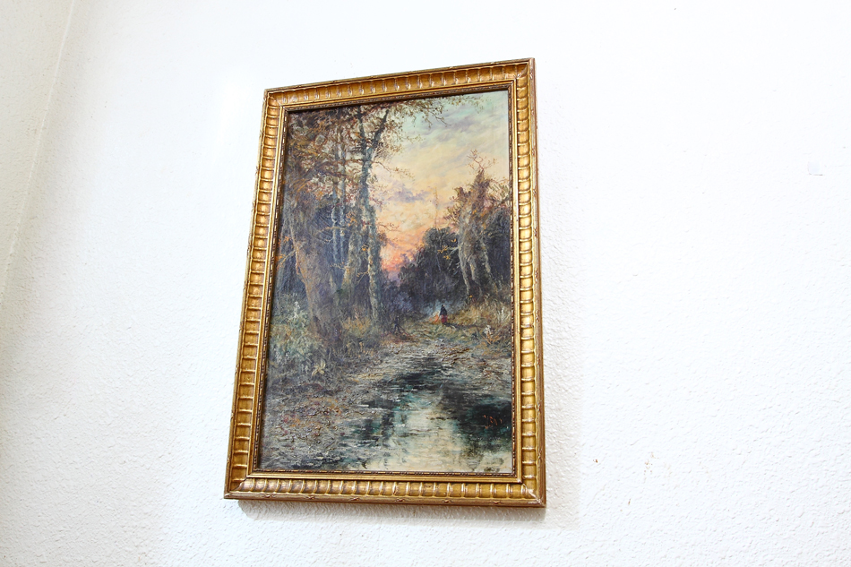 Evening in the Woodland /Oil Painting