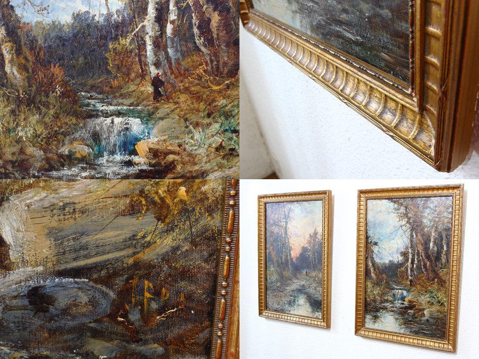 Morning in the Woodland/Oil Painting