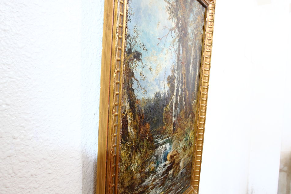 Morning in the Woodland/Oil Painting