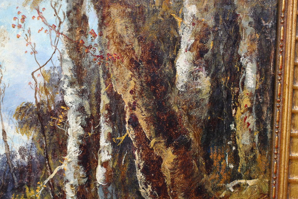 Morning in the Woodland/Oil Painting