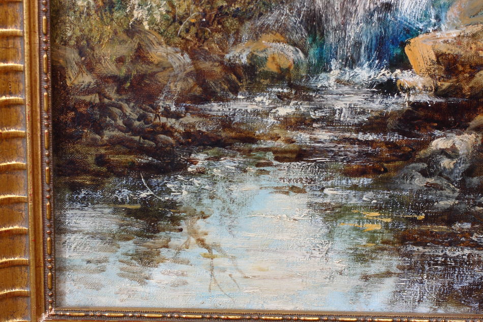 Morning in the Woodland/Oil Painting