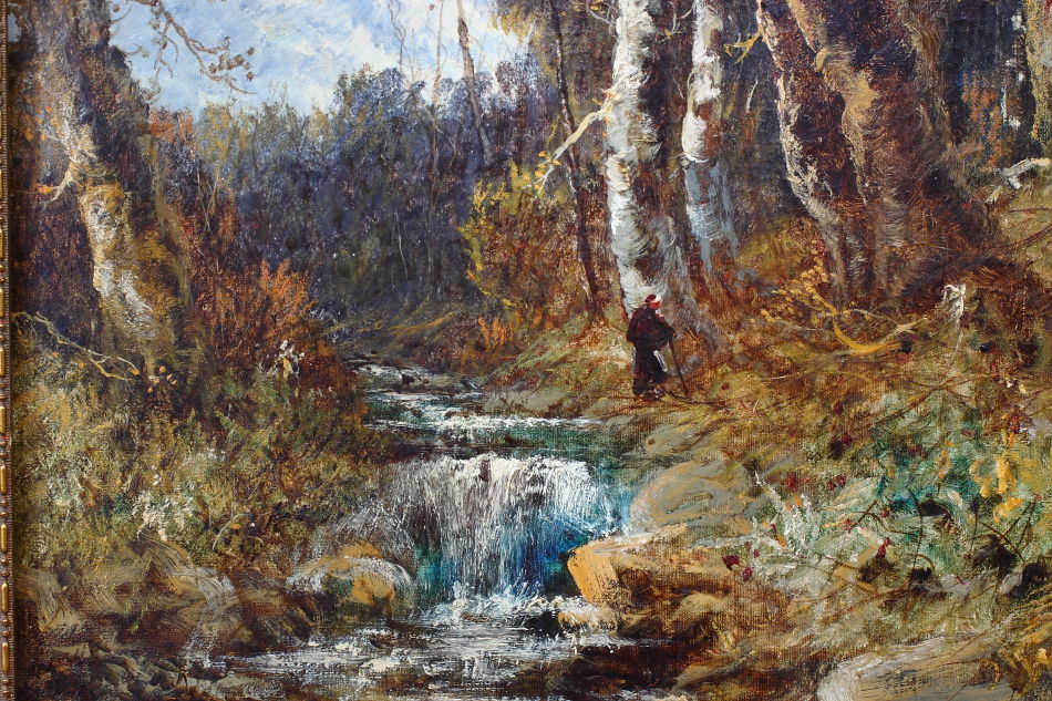 Morning in the Woodland/Oil Painting