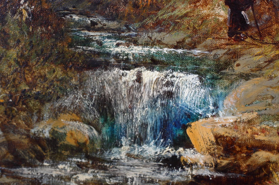 Morning in the Woodland/Oil Painting