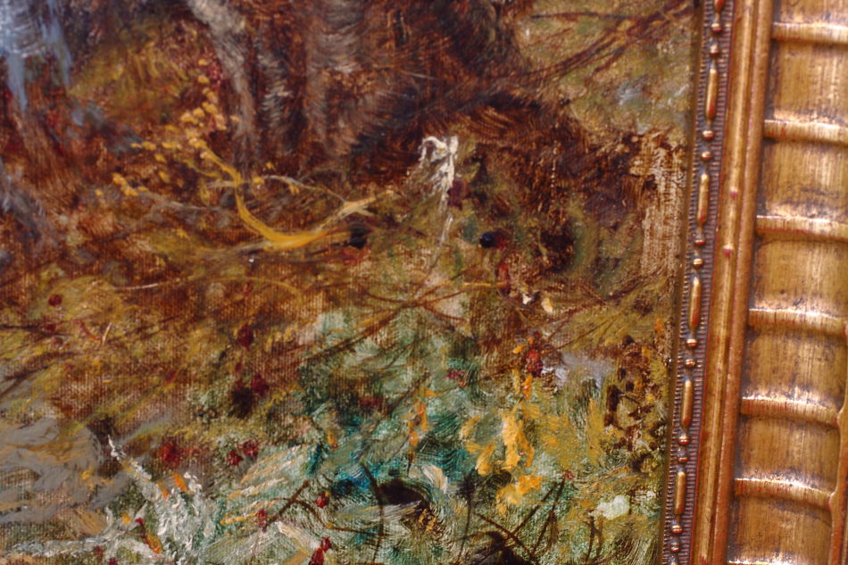 Morning in the Woodland/Oil Painting