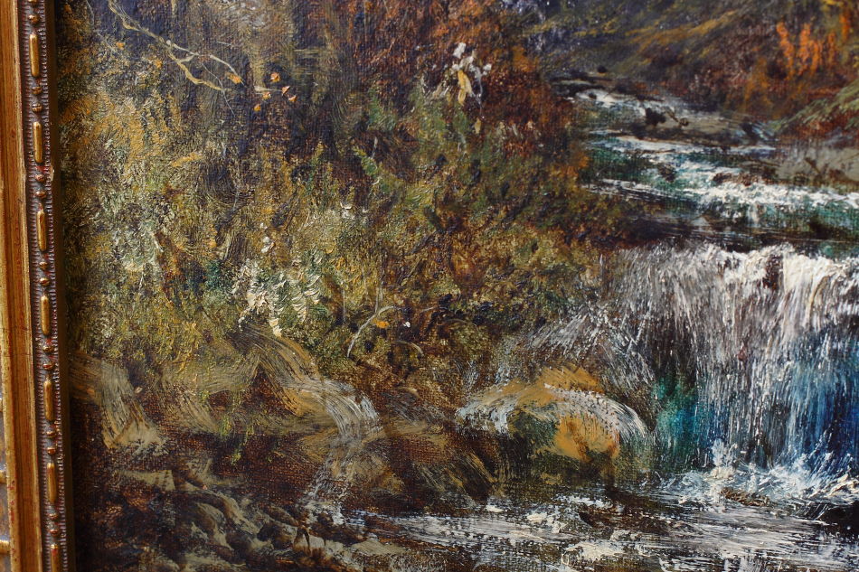 Morning in the Woodland/Oil Painting